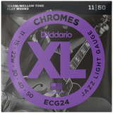 D'Addario XL Chromes Jazz Light Gauge 11-50